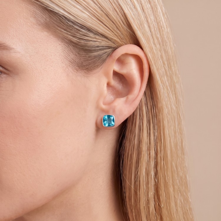 Серьги Fiore Luna Aquamarine AE01782-11