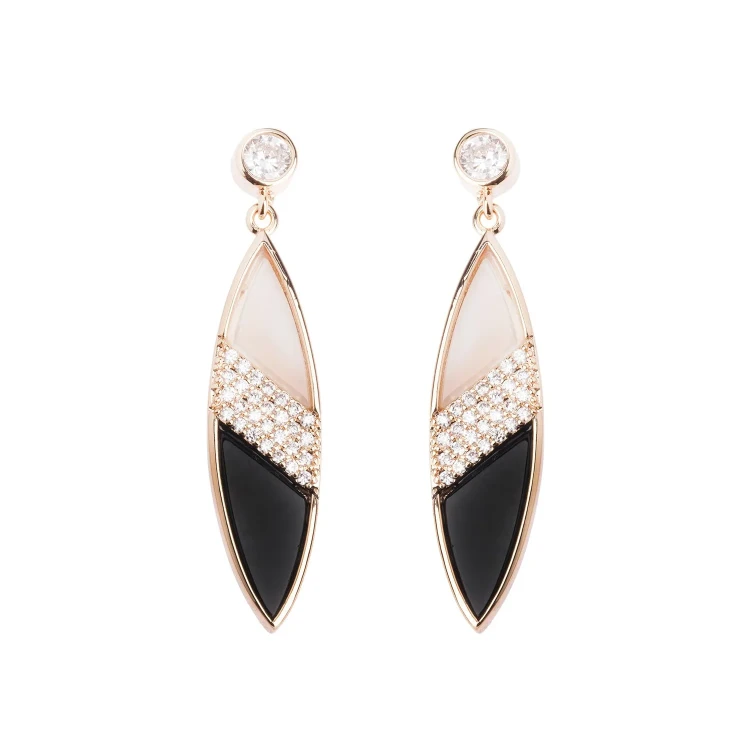 *Серьги Fiore Luna *AP3726G.1 BW