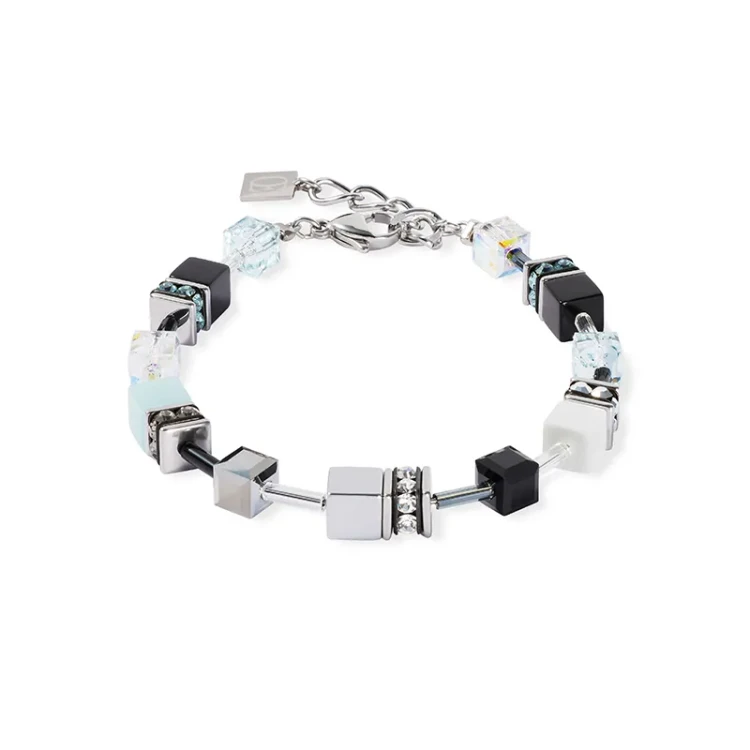 Набор Coeur de Lion Light Blue-Silver(часы 1 шт., браслет 1 шт.) 7670/53-0741