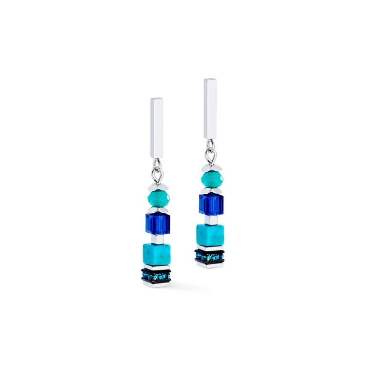 Серьги Coeur de Lion Transformative Teal 3046/21-0607