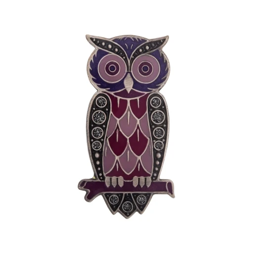 Брошь Clara Bijoux Сова F25019-39 V