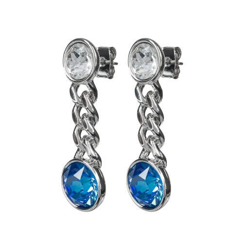 Серьги Fiore Luna Royal Blue Delite A2401SW-E01.23 BL/S