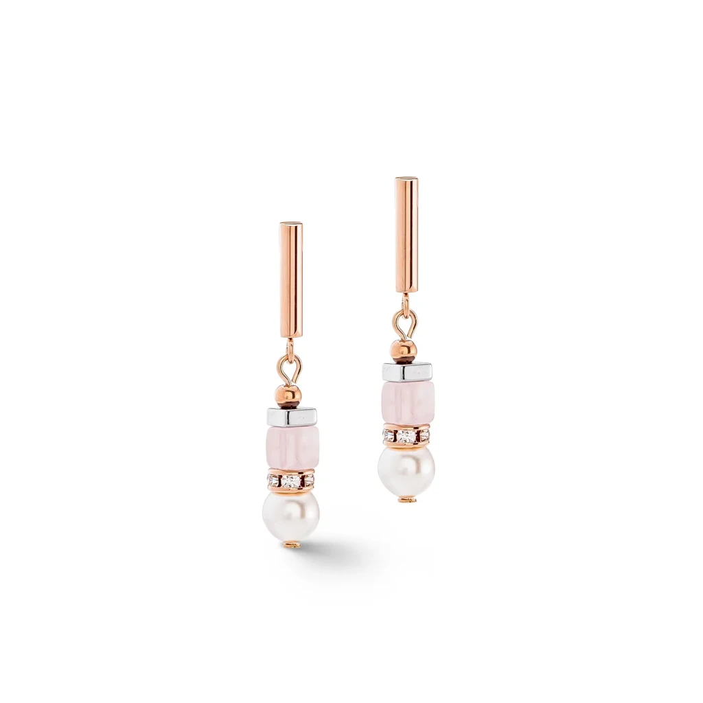 Серьги Coeur de Lion Light Rose 4354/21-1920