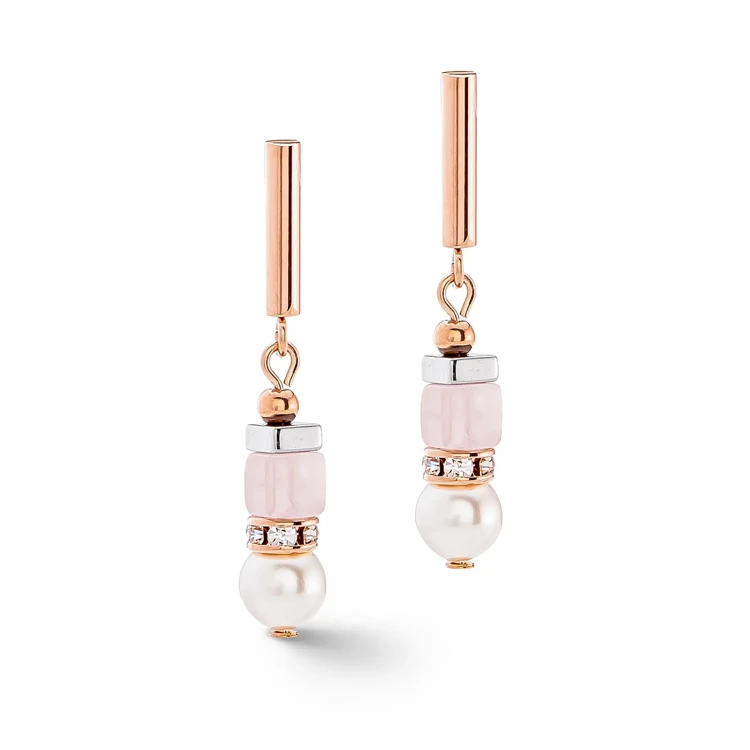 Серьги Coeur de Lion Light Rose 4354/21-1920