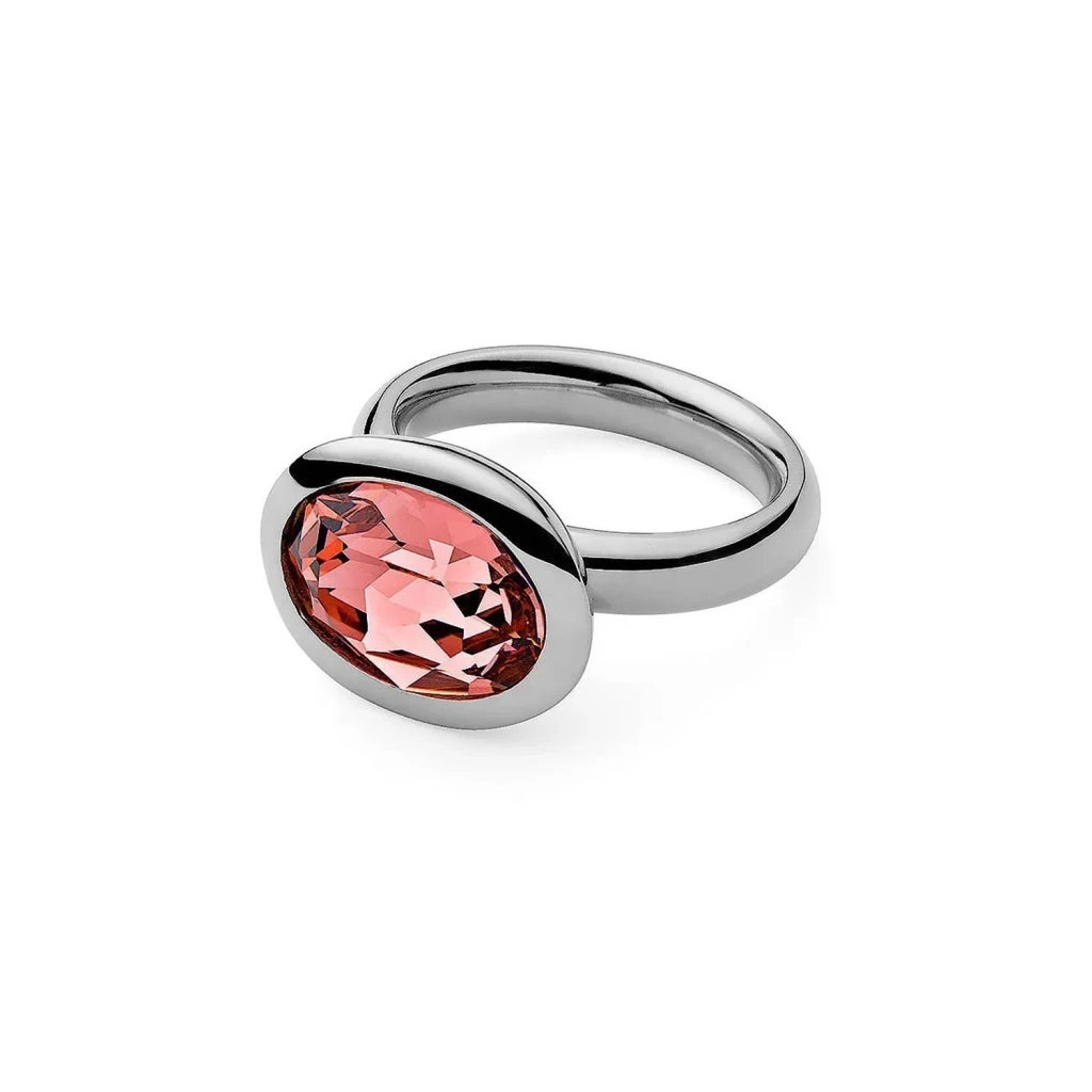 Кольцо Qudo Tivola Rose Peach 18 мм 631813 R/S