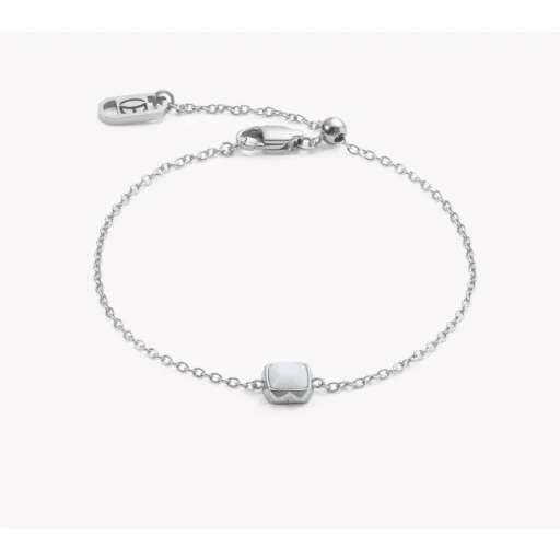 Браслет Coeur de Lion White quartz (April) 1300/30-1400