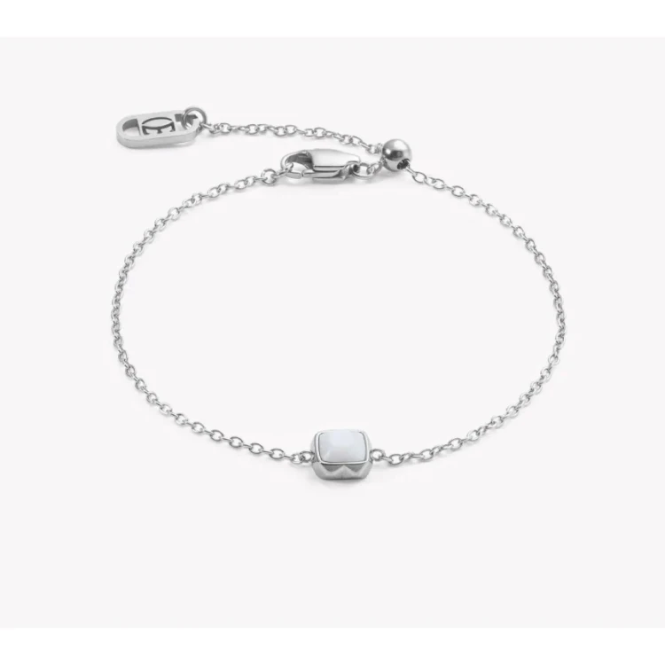 Браслет Coeur de Lion White quartz (April) 1300/30-1400