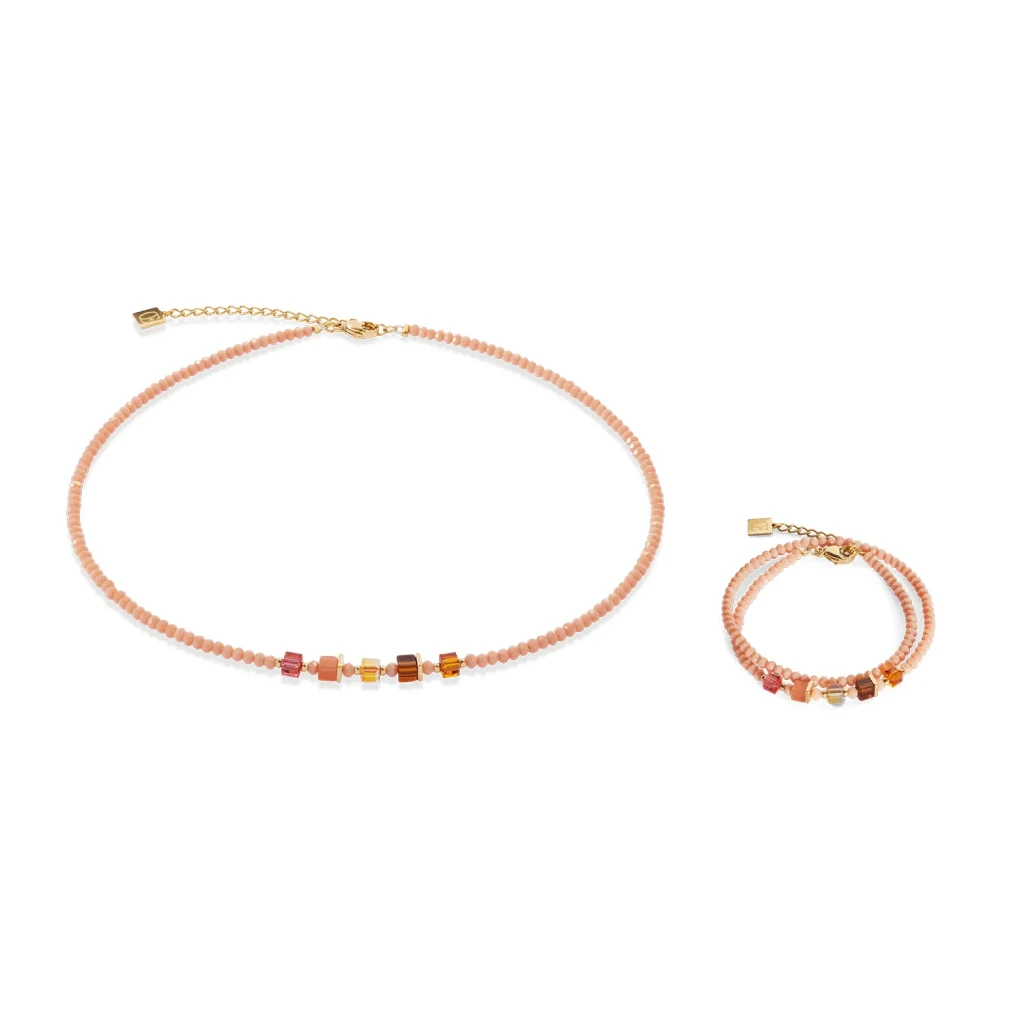 Колье Coeur de Lion Orange 4464/10-0200