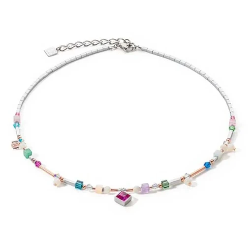 Колье Coeur de Lion Brilliant Square Multicolour 6007/10-1544