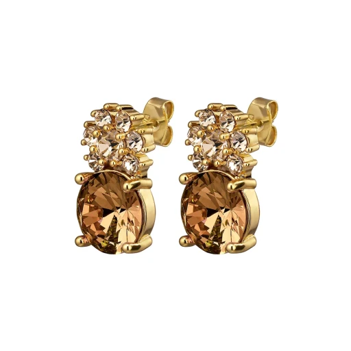 Серьги Dyrberg Kern BECKIA SG BROWN / GOLDEN 470097