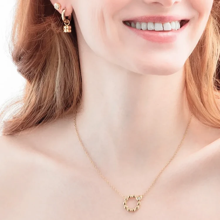 Серьги Coeur de Lion Crystal-Gold 2056/21-1816