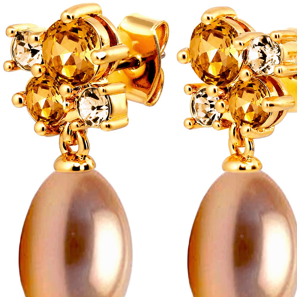 Серьги Dyrberg Kern PETUN SG GOLDEN 490176