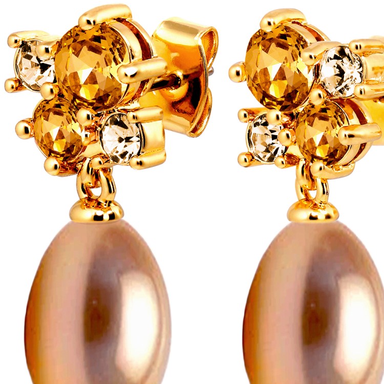 Серьги Dyrberg Kern PETUN SG GOLDEN 490176