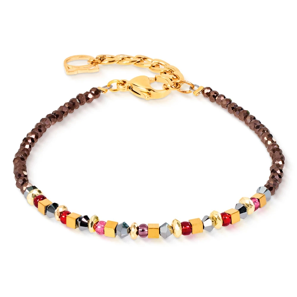 Браслет Coeur de Lion Brown-Red 4359/30-1103