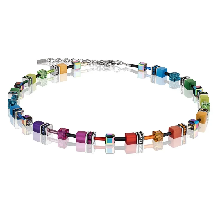 Колье Coeur de Lion Multicolour Rainbow 2838/10-1520