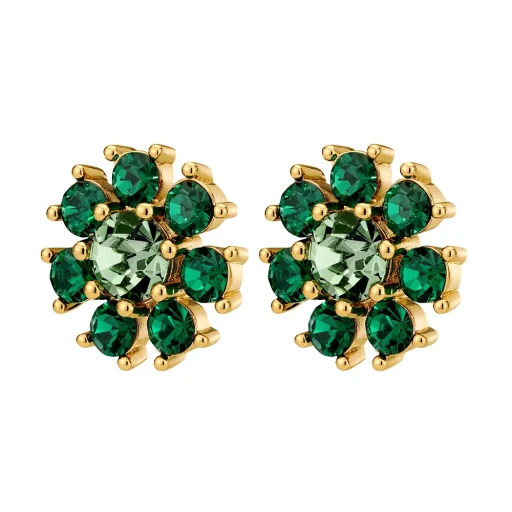 Серьги Dyrberg Kern AUDE SG EMERALD GREEN 450098