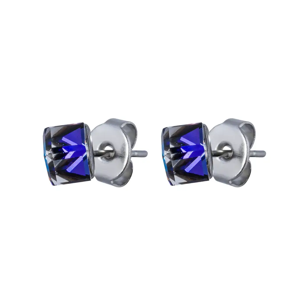 Fiore Luna Пусеты Crystal Blue SWE0127/1 B S