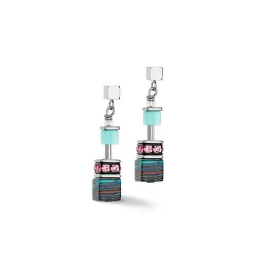 Coeur de Lion Пусеты Rose-Aqua 5090/21-1919