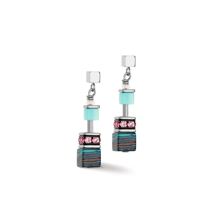 Coeur de Lion Пусеты Rose-Aqua 5090/21-1919