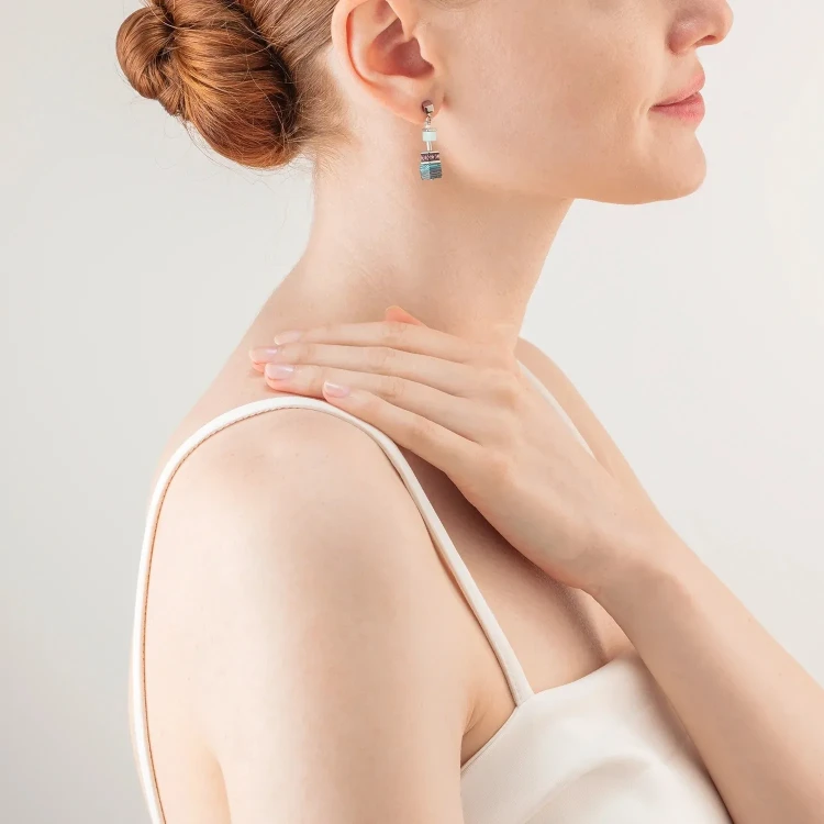 Coeur de Lion Пусеты Rose-Aqua 5090/21-1919