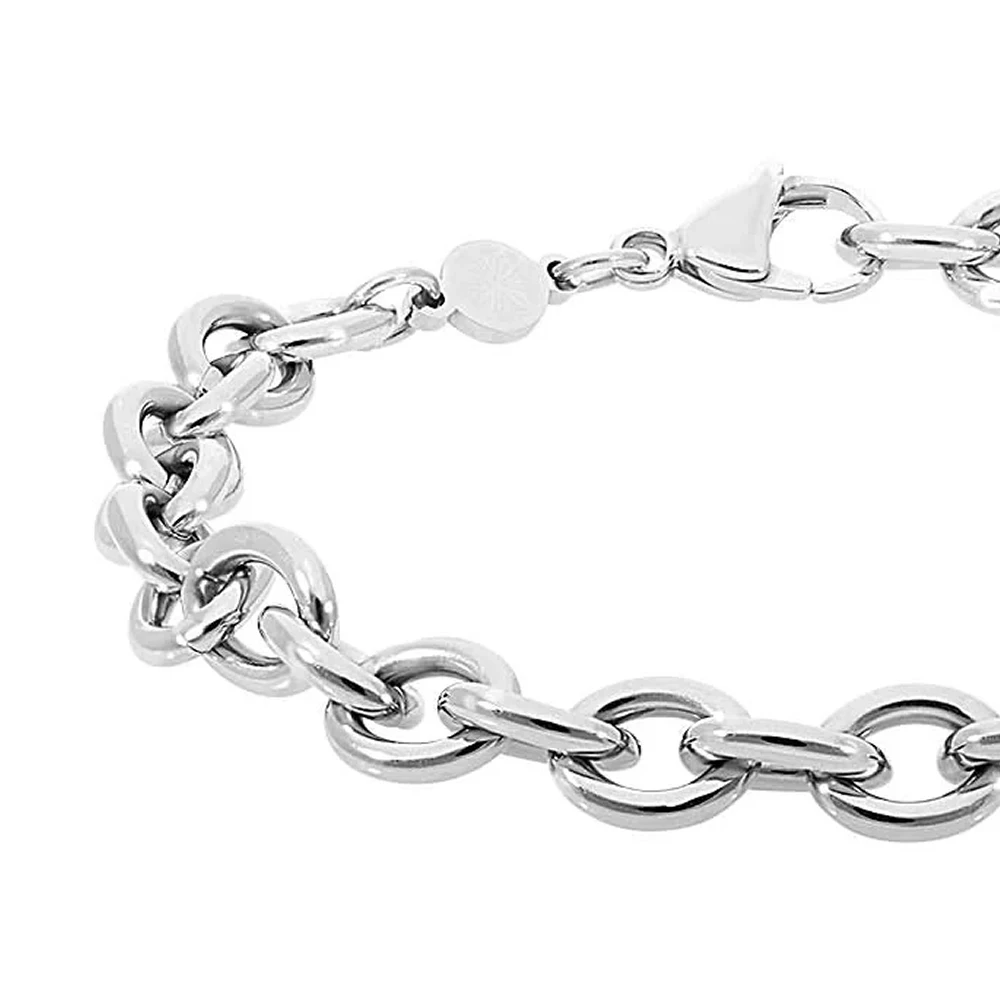 Браслет Qudo CERETO 20.5cm Silver 102029/30-1700