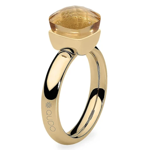 Кольцо Qudo FIRENZE 17.2 (G) Champagne 107001/40-5035 17.2