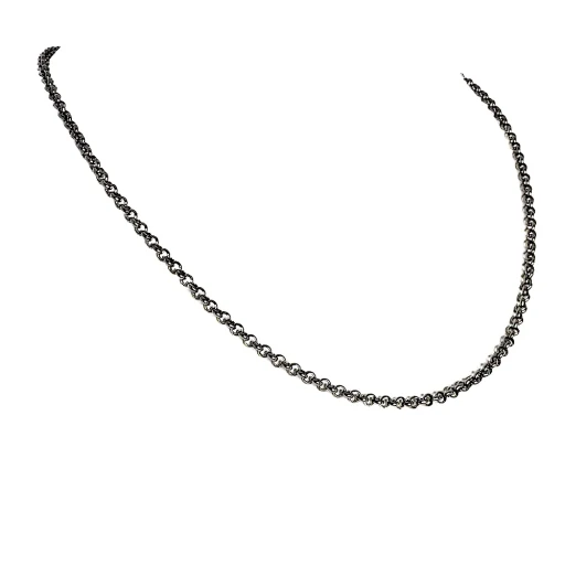 Цепь Dark Silver Fiore Luna *B 200 BW/S