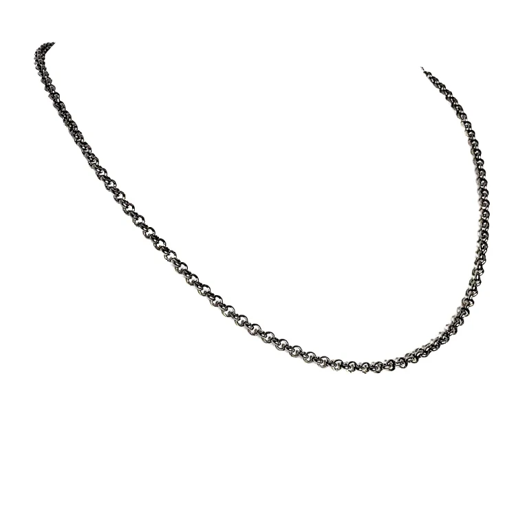 Цепь Dark Silver Fiore Luna *B 200 BW/S