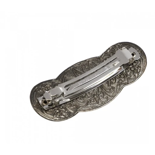 Заколка для волос Clara Bijoux Лилия G77442 BL/BW
