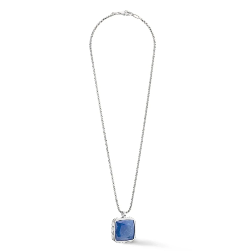 Колье Coeur de Lion Blue-Silver 1200/10-0717