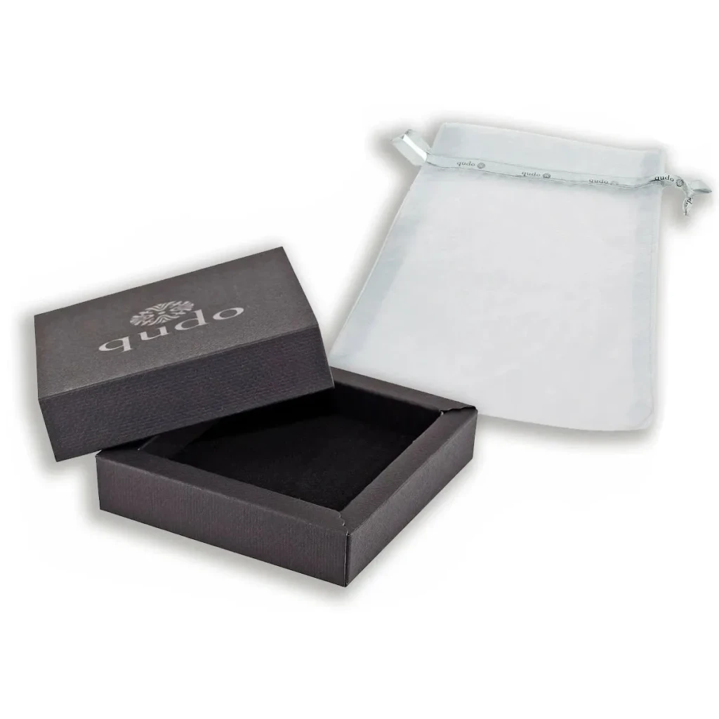 Колье Qudo TIVOLA UNICA big (G/P) Jet 3cm 420513