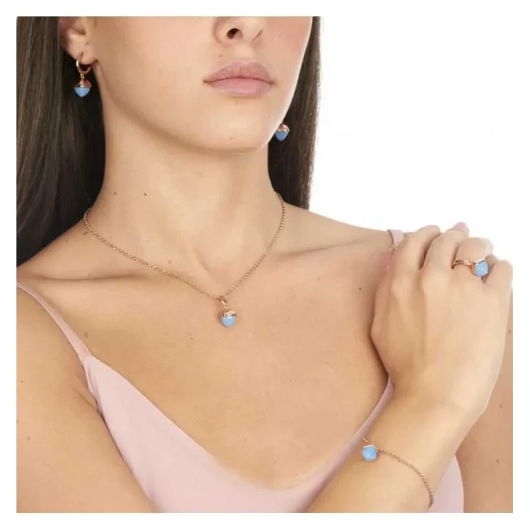 Колье Boccadamo Caleida Blue XGR562RC BL/RG