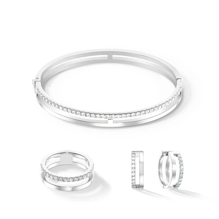 Кольцо Coeur de Lion Crystal-Silver 0136/40-1817 60