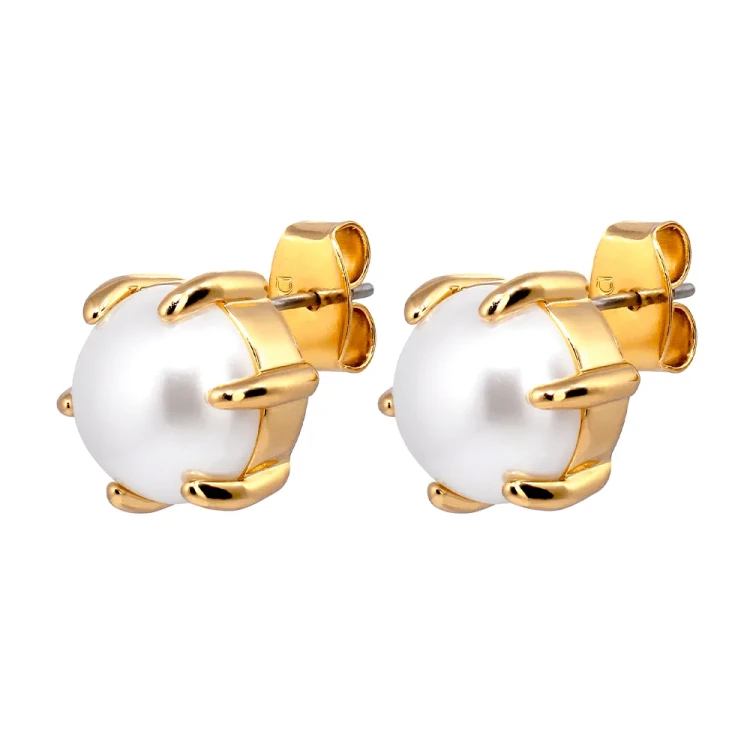 Серьги Dyrberg Kern CRAZE SG WHITE PEARL 480068