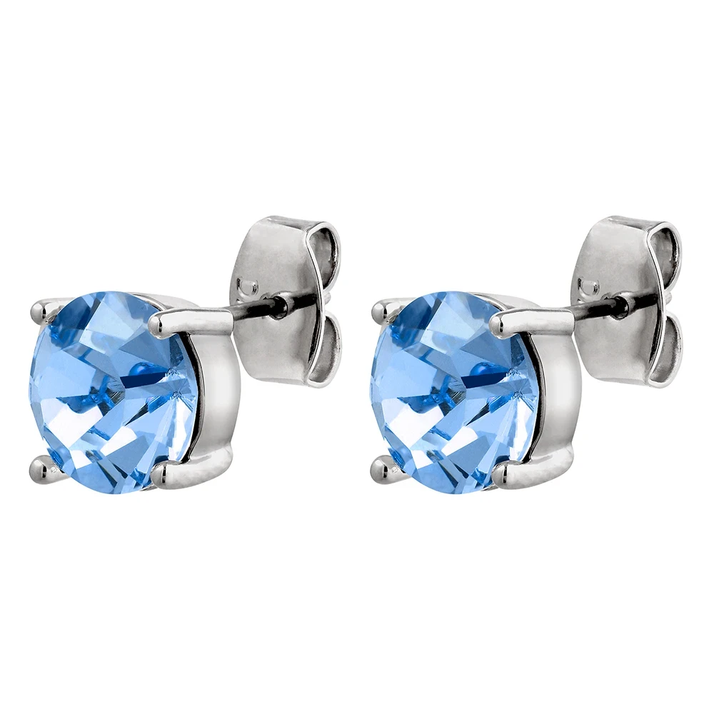 Серьги Dyrberg Kern DAZE SS LIGHT SAPPHIRE 460058