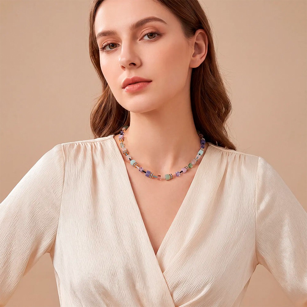Колье Coeur de Lion Multicolour Pastell Romantic 4905/10-1558
