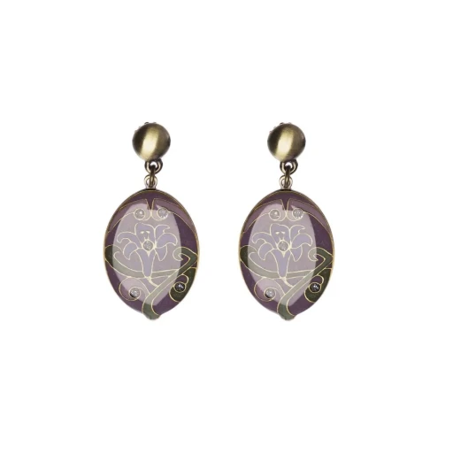 Серьги Clara Bijoux лилия A77351.1 V