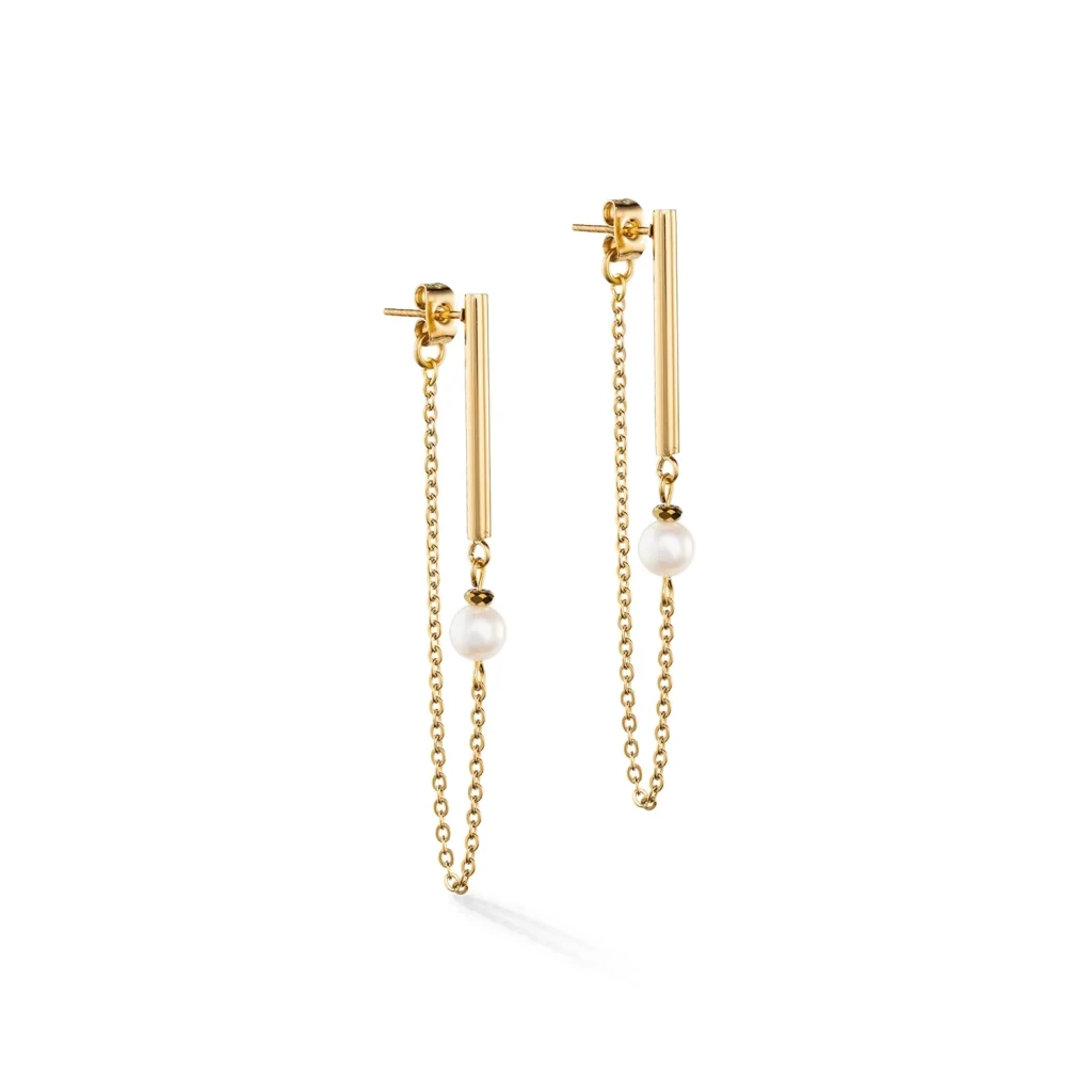 Серьги Coeur de Lion White-Gold 1113/21-1416