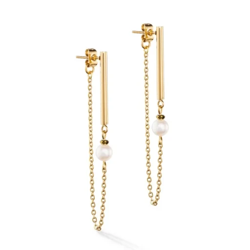 Серьги Coeur de Lion White-Gold 1113/21-1416