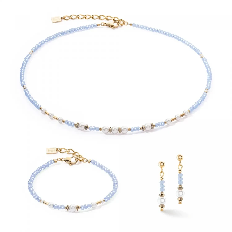 Серьги Coeur de Lion Light Blue 4434/21-0720