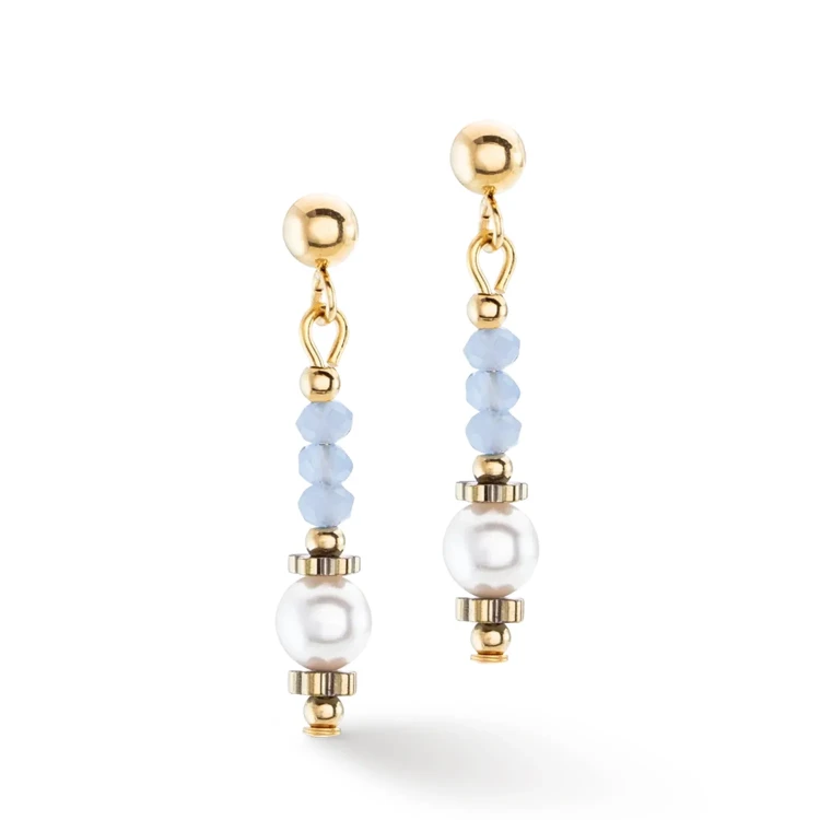 Серьги Coeur de Lion Light Blue 4434/21-0720