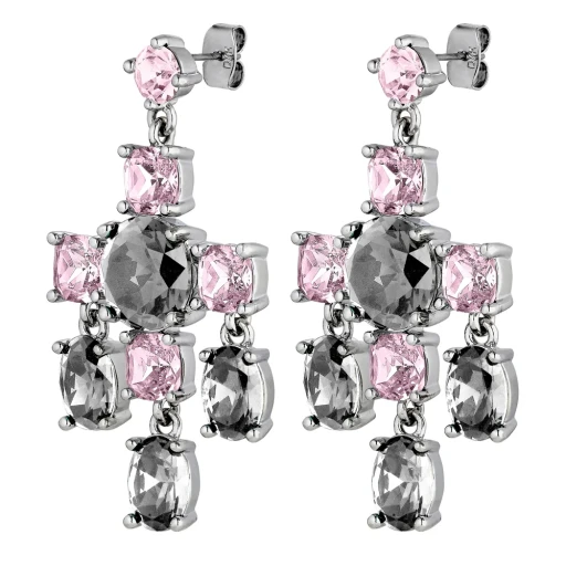 Серьги Dyrberg Kern LEONORA SS GREY / VINTAGE ROSE 450002