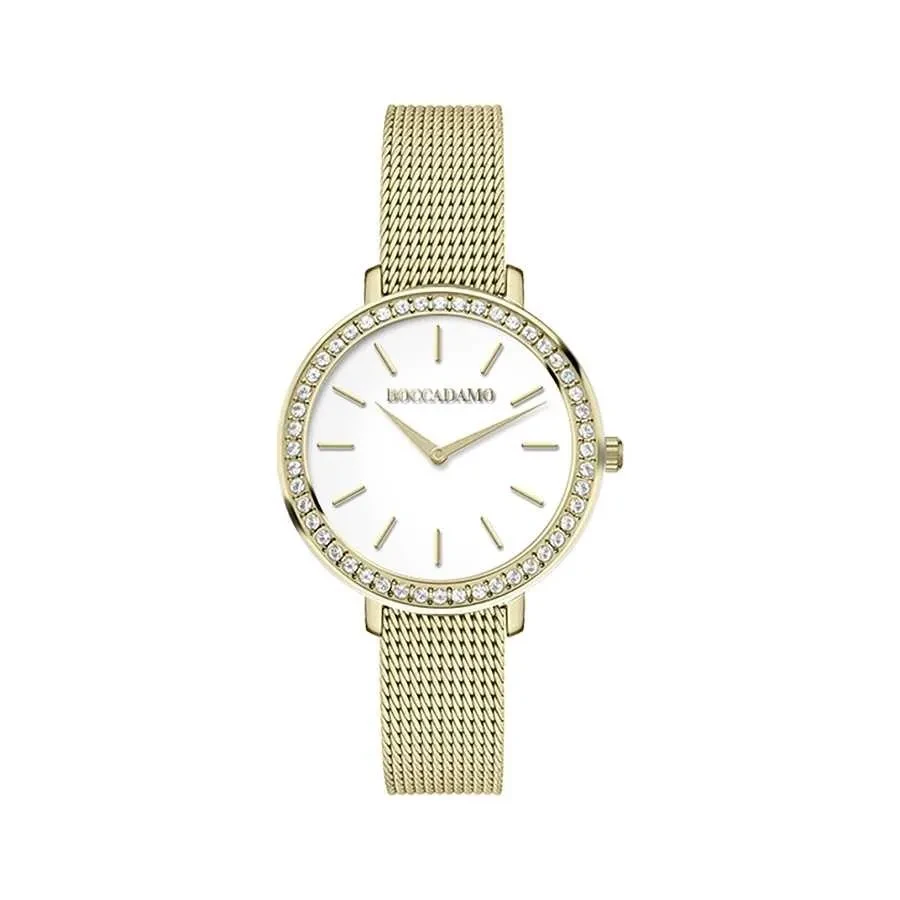 Часы Boccadamo Focus Gold White FC002 BW/G