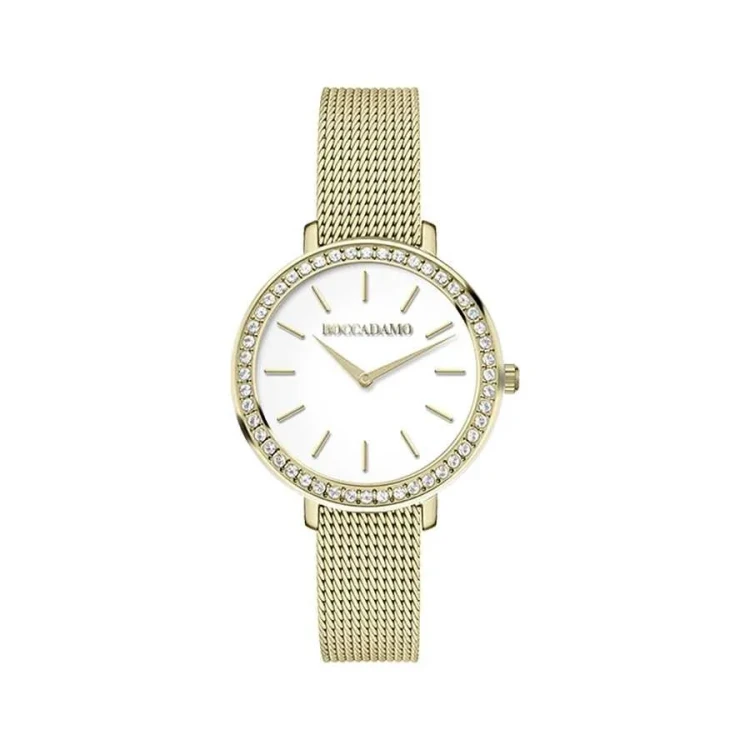 Часы Boccadamo Focus Gold White FC002 BW/G