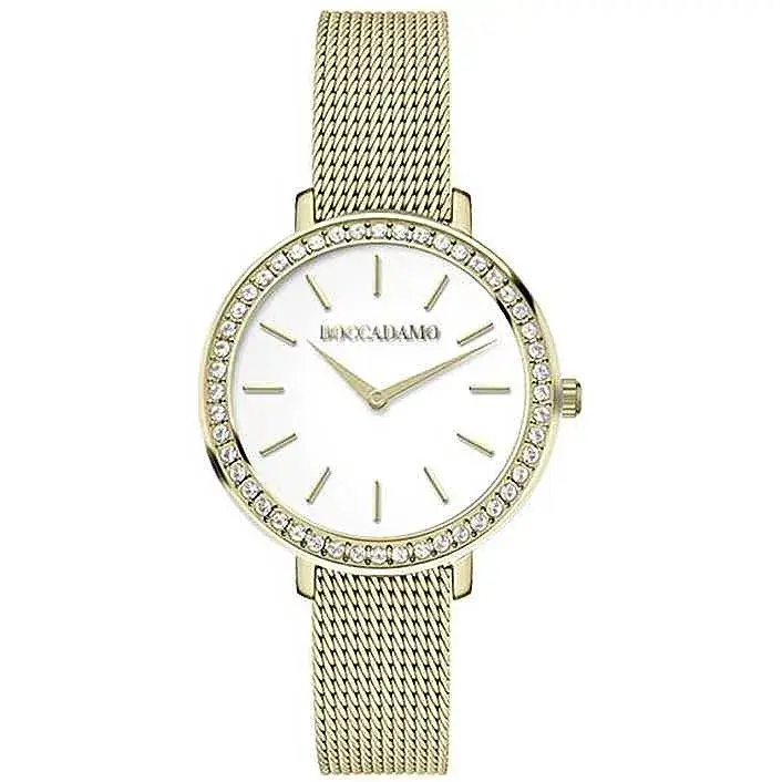 Часы Boccadamo Focus Gold White FC002 BW/G