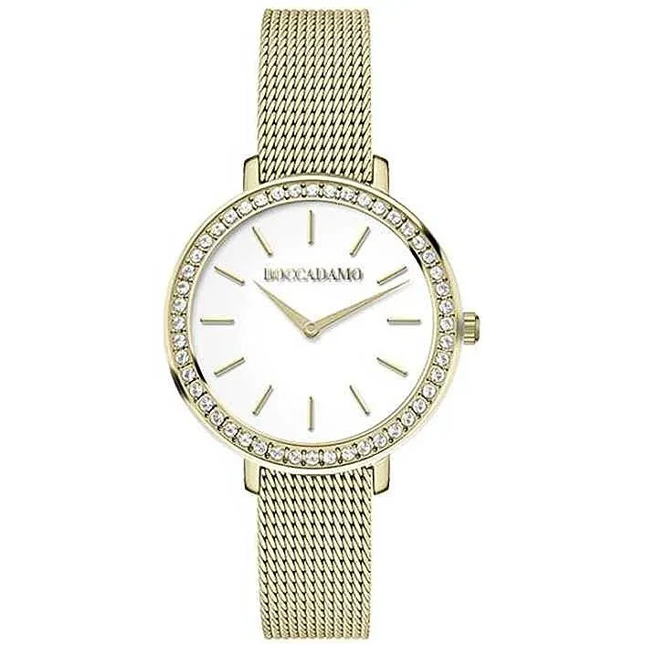 Часы Boccadamo Focus Gold White FC002 BW/G