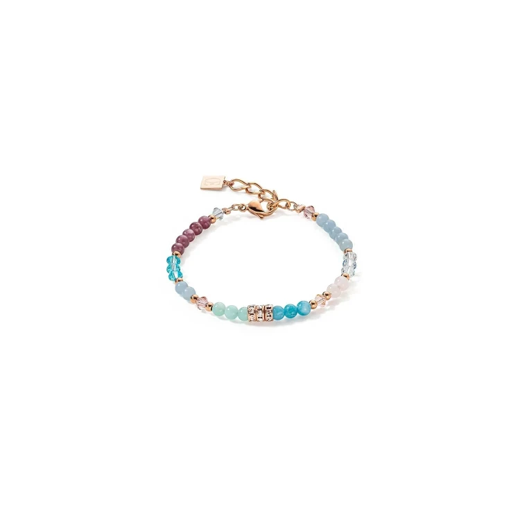Браслет Coeur de Lion Aqua-Lilac 6020/30-2026