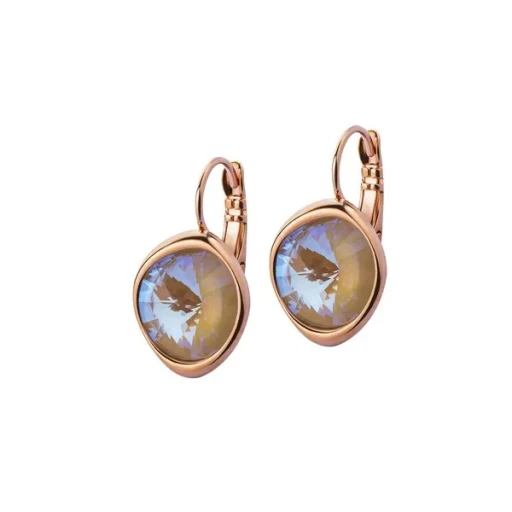 Серьги Fiore Luna Light White Delite A1902.1 BW/RG