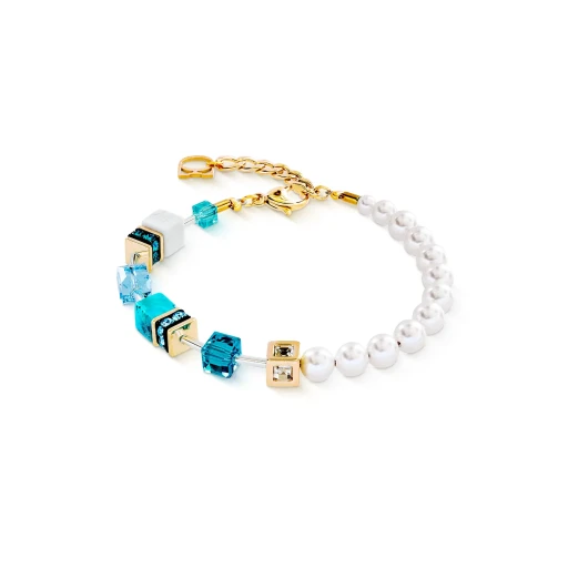 Браслет Coeur de Lion Turquoise-Gold 5086/30-0616