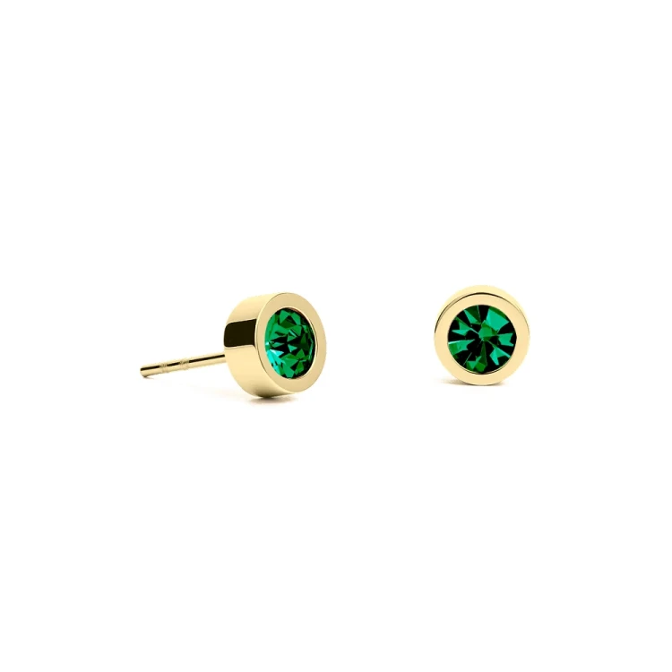 Пусеты Green 6х3 SWE126 GR G Fiore Luna